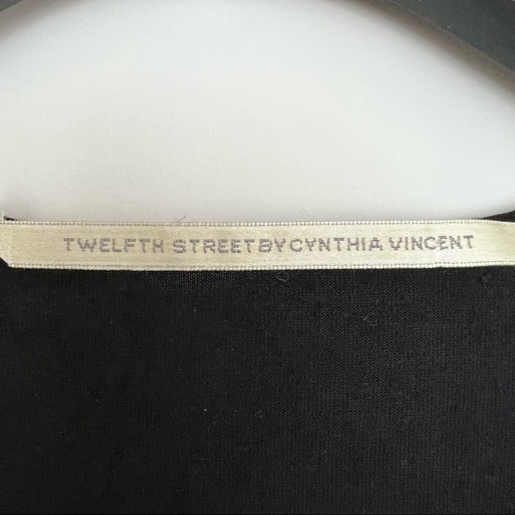 TWELFTH ST. By CYNTHIA VINCENT Black Romper - Small - Picture 4 of 4